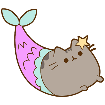 Pusheen Mermaid arrow cursor