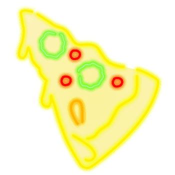 Pizza and Pineapple arrow cursor