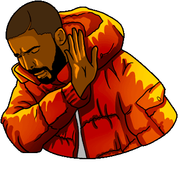 Drake Hotline Bling arrow cursor