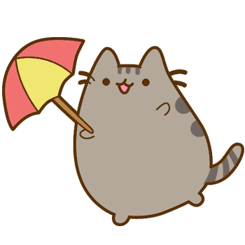 Pusheen walks arrow cursor