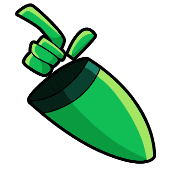 Peridot arrow cursor