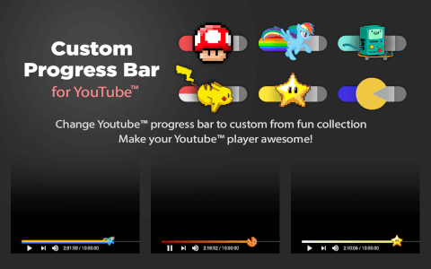 Custom Progress Bar for YouTube