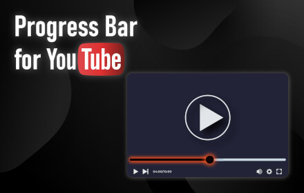 Progress bar for YouTube