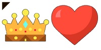 Crown and Heart
