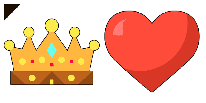 Crown and Heart