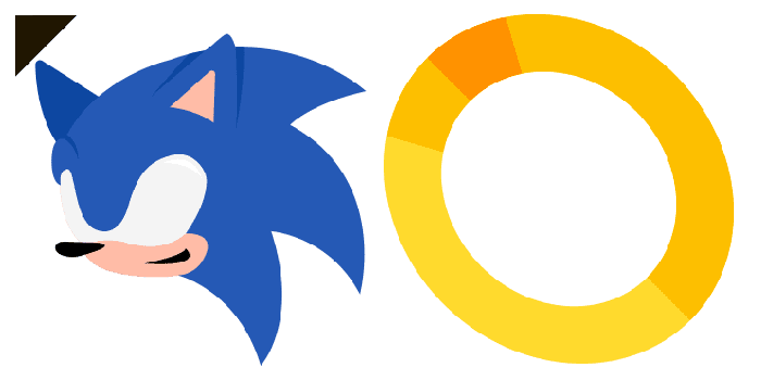 Sonic Super Sonic cursor – Custom Cursor