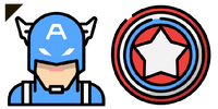 Superhero Captain America