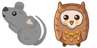 Mouse and owl