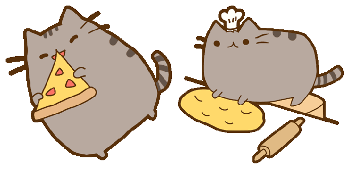 Pusheen on the Phone cursor – Custom Cursor