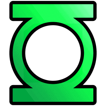 The Green Lantern hand cursor