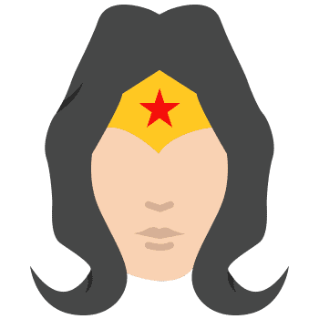 Wonder Woman hand cursor