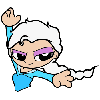 Frozen - Elsa hand cursor