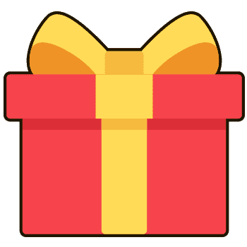 Birthday Gift hand cursor