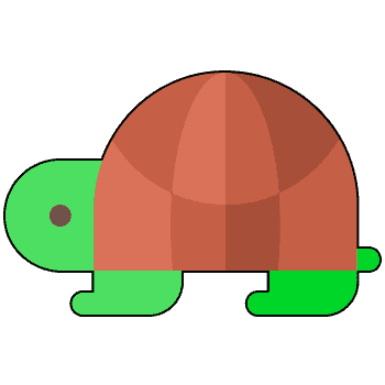 Turtle hand cursor