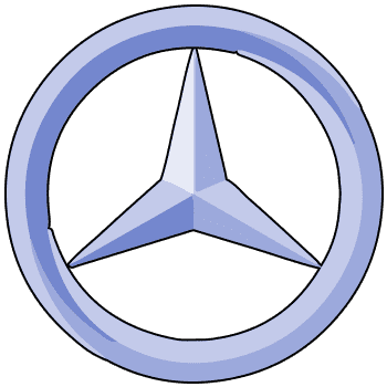 Mercedes Benz hand cursor