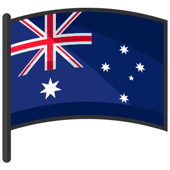 Australia hand cursor