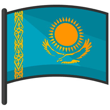 Kazakhstan hand cursor