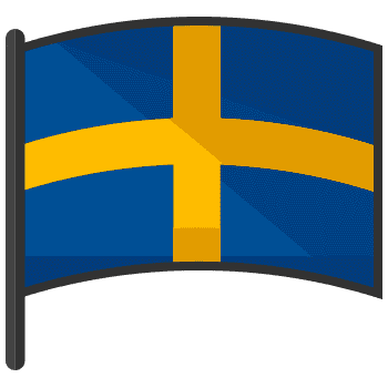 Sweden hand cursor