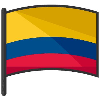 Colombia hand cursor