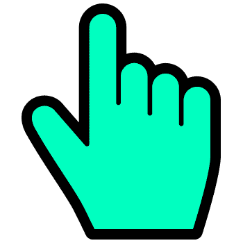 Mint hand cursor