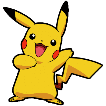 Surprised pikachu hand cursor