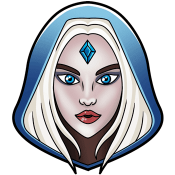 Crystal Maiden hand cursor