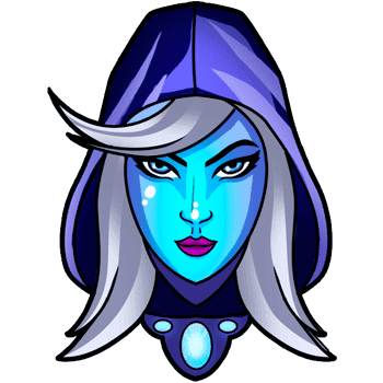 Drow Ranger hand cursor