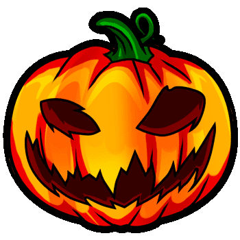 Halloween:  Broom and Pumpkin hand cursor