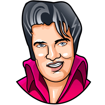 Elvis Presley hand cursor