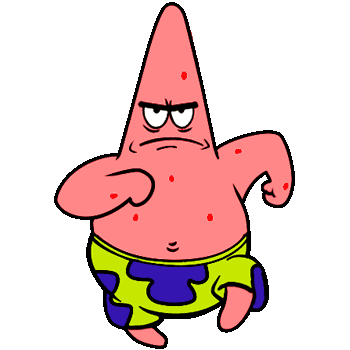 Patrick Star hand cursor