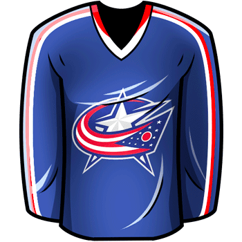 Columbus Blue Jackets hand cursor