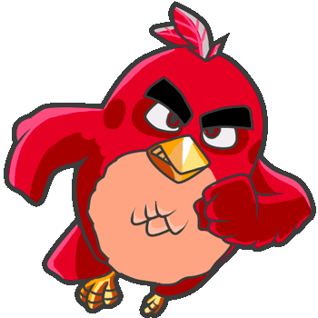 Angry Birds Red hand cursor