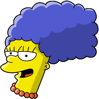 Marge Simpson hand cursor