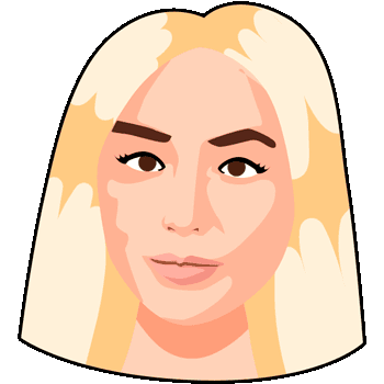 Ava Max hand cursor