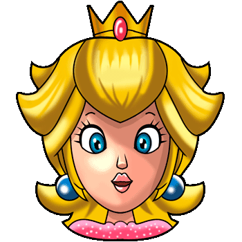 Princess Peach cursor - CM Cursors