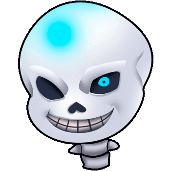 Undertale: Sans the Skeleton hand cursor