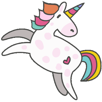 Unicorn hand cursor