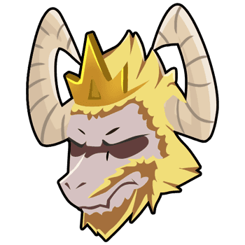 Asgore Dreemurr hand cursor