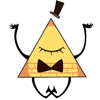 Bill Cipher hand cursor