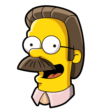 Ned Flanders hand cursor