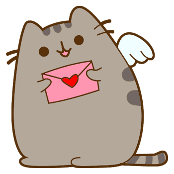 Pusheen Cupid hand cursor