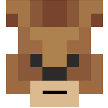 Minecraft: Bow and Bear hand cursor