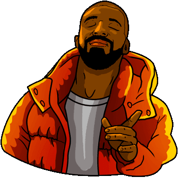 Drake Hotline Bling hand cursor