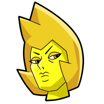 Yellow Diamond hand cursor