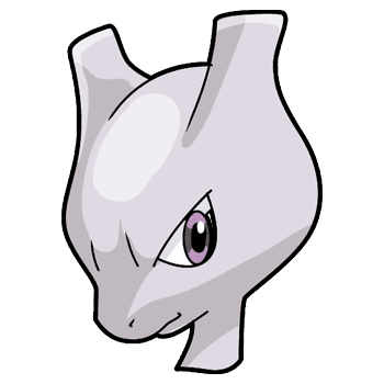 Mew i Mewtwo hand cursor