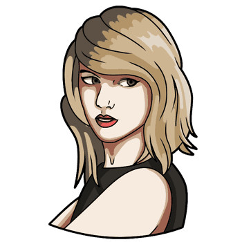 Taylor Swift hand cursor